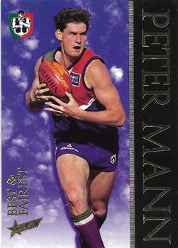 1996 Select AFL - Best & Fairest #B&F8 Peter Mann Front